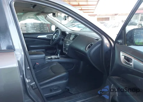 2017 Nissan Pathfinder Sl из США, поврежденный, VIN 5N1DR2MN1HC637381